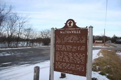 Miltonville Marker. Click for full size. Miltonville Marker image. Click for full size.