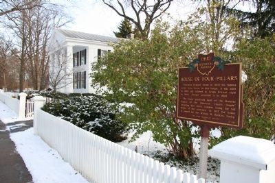 House of Four Pillars Marker. Click for full size. House of Four Pillars Marker image. Click for full size.