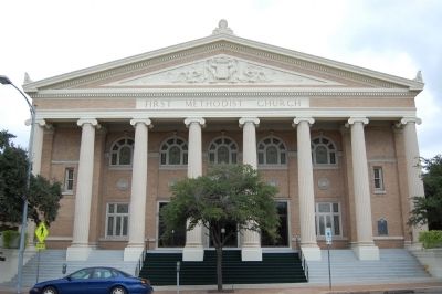 First United Methodist Church of Austin and Marker image. Click for full size.