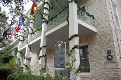 German Free School and Marker. Click for full size. German Free School and Marker image. Click for full size.