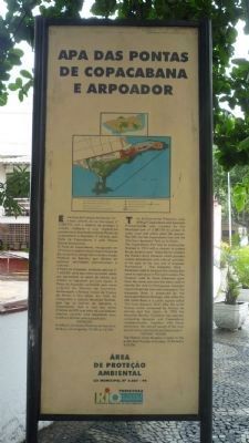 <i>APA: Das Pontas De Copacabana e Arpoador</i> Marker image. Click for full size.