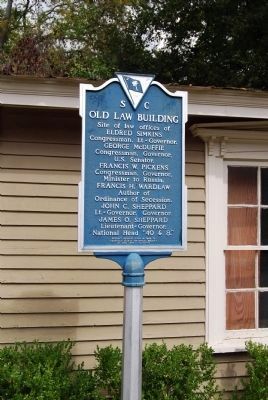 Old Law Building Marker image. Click for full size.