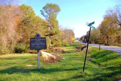 William Bartram Trail Marker. Click for full size. William Bartram Trail Marker image. Click for full size.