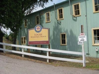 Locke Boarding House. Click for full size. Locke Boarding House image. Click for full size.