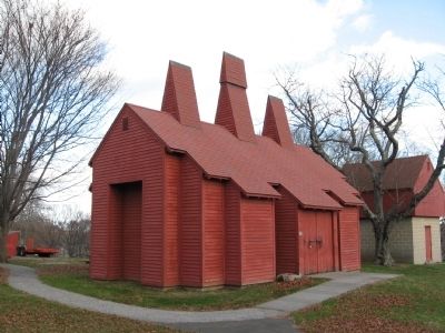 Blacksmith Shop and Marker. Click for full size. Blacksmith Shop and Marker image. Click for full size.