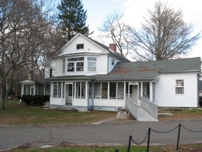 Boothe Homestead and Marker. Click for full size. Boothe Homestead and Marker image. Click for full size.