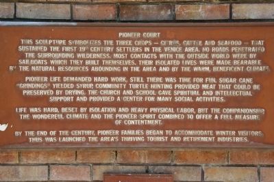 Pioneer Court Marker image. Click for full size.