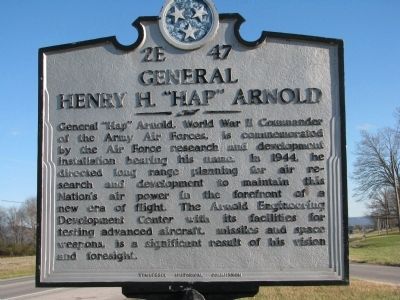 General Henry H. "Hap" Arnold Marker image. Click for full size.