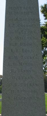 Left Side Inscription image. Click for full size.
