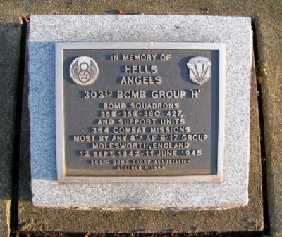 303rd Bomb Group 'H' Marker. Click for full size. 303rd Bomb Group 'H' Marker image. Click for full size.
