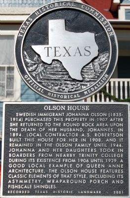 Olson House Marker image. Click for full size.