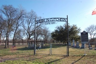 Shiloh-McCutcheon Cemetery. Click for full size. Shiloh-McCutcheon Cemetery image. Click for full size.