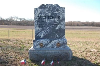 William and Elizabeth Jane McCutcheon Gravestone. Click for full size. William and Elizabeth Jane McCutcheon Gravestone image. Click for full size.