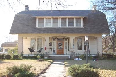 Amos-Godbey House and Marker. Click for full size. Amos-Godbey House and Marker image. Click for full size.