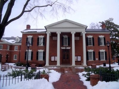 Albemarle County Courthouse. Click for full size. Albemarle County Courthouse image. Click for full size.