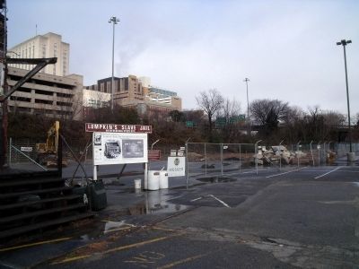 Lumpkin's Jail archeology study site image. Click for full size.