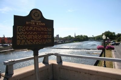 Historic River Raisin Marker image. Click for full size.
