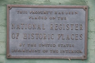 The Columbian House, National Register of Historic Places Marker. Click for full size. The Columbian House, National Register of Historic Places Marker image. Click for full size.