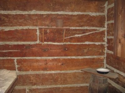 Interior of One of the Two Jail Cells. Click for full size. Interior of One of the Two Jail Cells image. Click for full size.