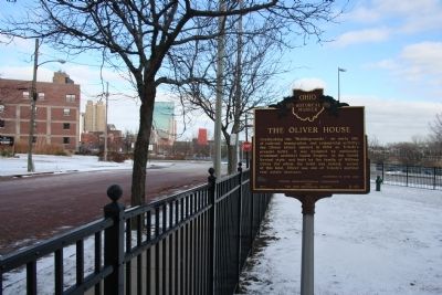 The Oliver House Marker. Click for full size. The Oliver House Marker image. Click for full size.