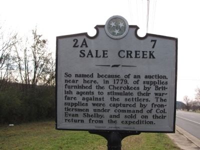 Sale Creek Marker image. Click for full size.