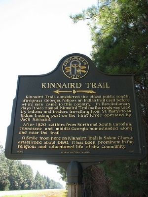 Kinnaird Trail Marker image. Click for full size.