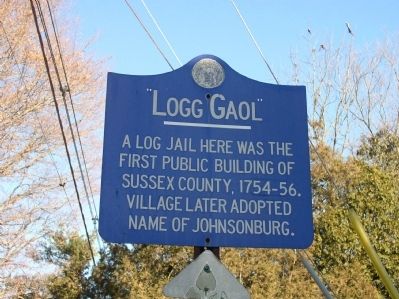 Logg Gaol Marker image. Click for full size.