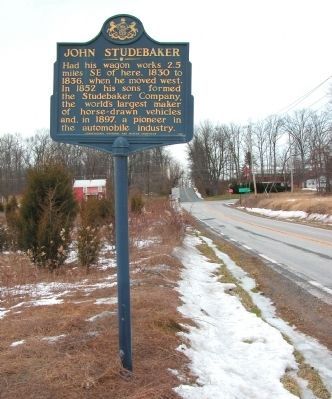 John Studebaker Marker image. Click for full size.