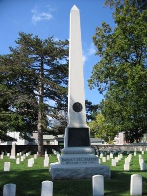 114th New York Volunteer Infantry Monument. Click for full size. 114th New York Volunteer Infantry Monument image. Click for full size.