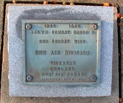 445th Combat Group H Marker image. Click for full size.