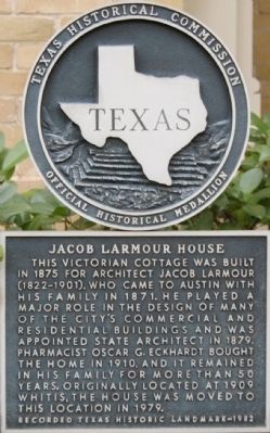 Jacob Larmour House Marker image. Click for full size.