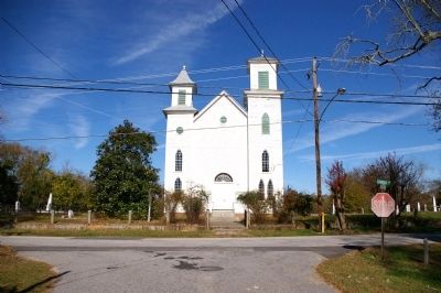 Beth-Salem Presbyterian Church and Marker. Click for full size. Beth-Salem Presbyterian Church and Marker image. Click for full size.