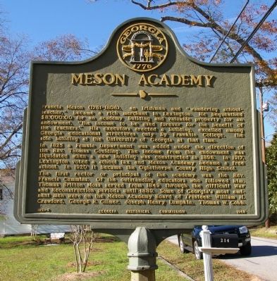 Meson Academy Marker image. Click for full size.