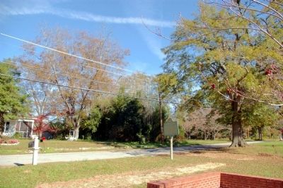 Meson Academy Marker, with Church Street in the background. Click for full size. Meson Academy Marker, with Church Street in the background image. Click for full size.