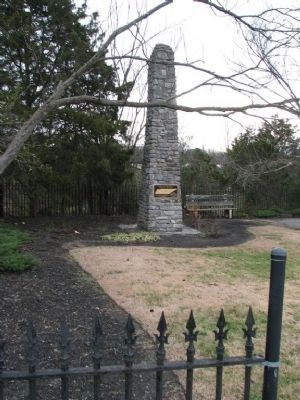 Geographic Center of Tennessee Monument image. Click for full size.