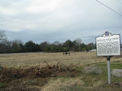 Battle of Murfreesboro Marker. Click for full size. Battle of Murfreesboro Marker image. Click for full size.