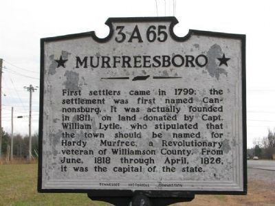 Murfreesboro Side image. Click for full size.