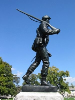 Profile of the Marching Soldier. Click for full size. Profile of the Marching Soldier image. Click for full size.