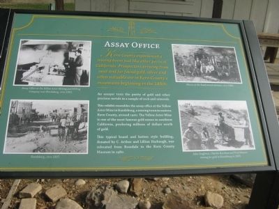 Assay Office Marker. Click for full size. Assay Office Marker image. Click for full size.