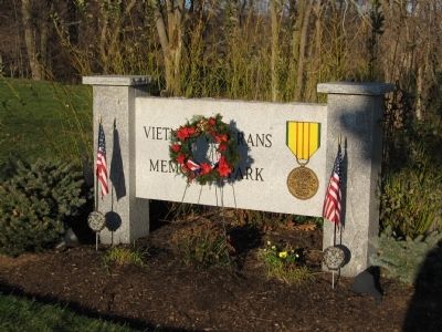 Trumbull Vietnam Veterans Memorial Park. Click for full size. Trumbull Vietnam Veterans Memorial Park image. Click for full size.