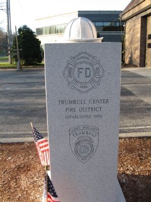 Trumbull Volunteer Fire Company #1 Marker image. Click for full size.