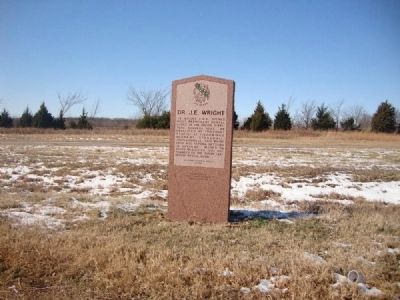 Marker as seen from U.S. Route 69 image. Click for full size.