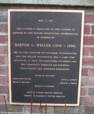 Barton L. Weller Marker. Click for full size. Barton L. Weller Marker image. Click for full size.