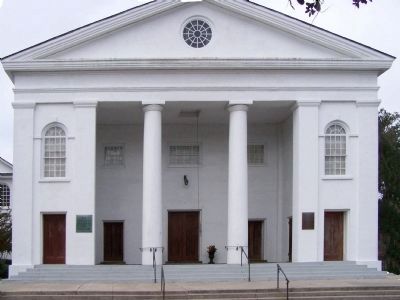 The Baptist Church of Beaufort Marker, at right. Click for full size. The Baptist Church of Beaufort Marker, at right image. Click for full size.