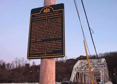 Twenty Murdered and a City Rises Up Marker. Click for full size. Twenty Murdered and a City Rises Up Marker image. Click for full size.