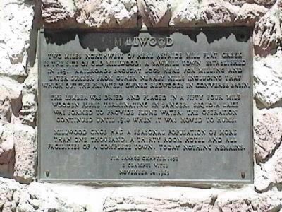Millwood Marker. Click for full size. Millwood Marker image. Click for full size.