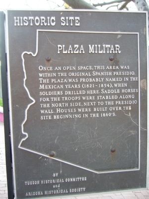Plaza Militar Marker image. Click for full size.