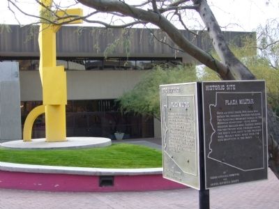 Plaza Militar Marker. Click for full size. Plaza Militar Marker image. Click for full size.