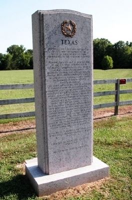 Texas State Memorial, Battle of Raymond image. Click for full size.