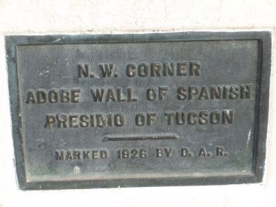 Presidio Wall Marker by D.A.R.. Click for full size. Presidio Wall Marker by D.A.R. image. Click for full size.